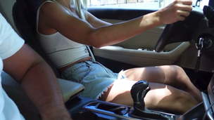 Anal in a car with an 18-year-old girl